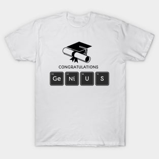 Chemistry Graduation Congratulations Genius T-Shirt